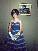 S0796 Ruth Bennet McDougal Dorrough in prom dress